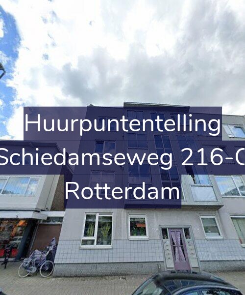 Foto gevel Huurpuntentelling voor Schiedamseweg 216-C, Rotterdam