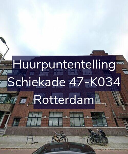 Foto gevel Huurpuntentelling voor Schiekade 47-K034, Rotterdam