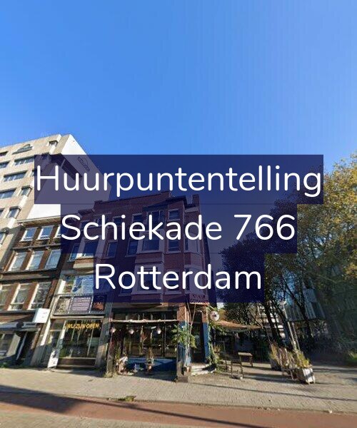 Foto gevel Huurpuntentelling voor Schiekade 766, Rotterdam