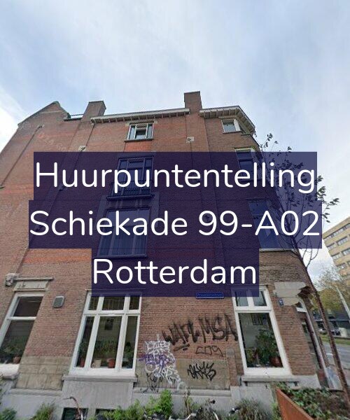 Foto gevel Huurpuntentelling voor Schiekade 99-A02, Rotterdam