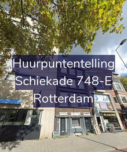 Foto gevel Huurpuntentelling voor Schiekade 748-E, Rotterdam