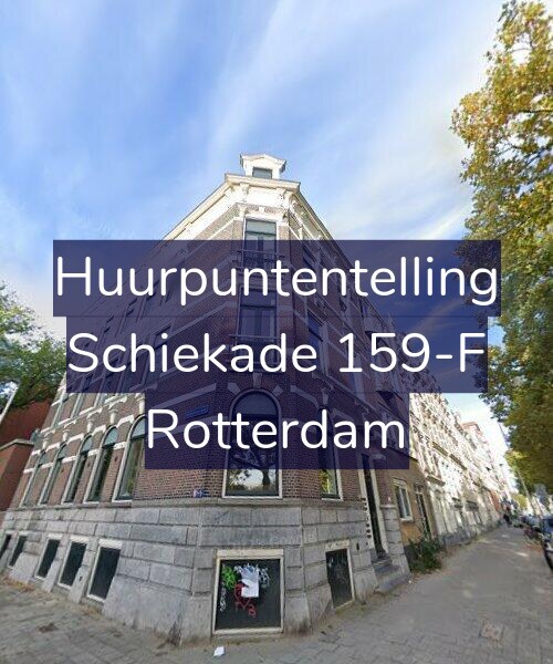 Foto gevel Huurpuntentelling voor Schiekade 159-F, Rotterdam