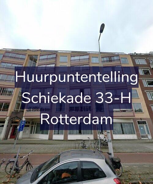 Foto gevel Huurpuntentelling voor Schiekade 33-H, Rotterdam