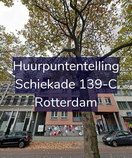 Foto gevel Huurpuntentelling voor Schiekade 139-C, Rotterdam