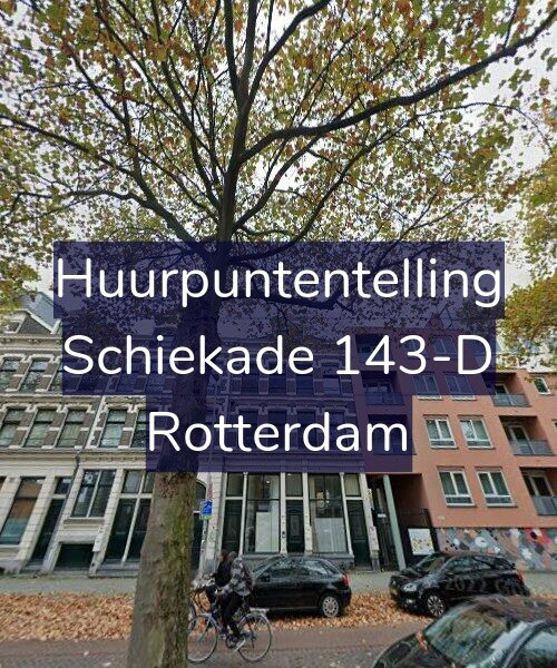 Foto gevel Huurpuntentelling voor Schiekade 143-D, Rotterdam