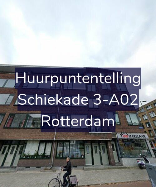 Foto gevel Huurpuntentelling voor Schiekade 3-A02, Rotterdam