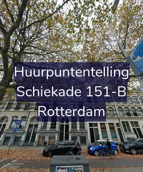 Foto gevel Huurpuntentelling voor Schiekade 151-B, Rotterdam
