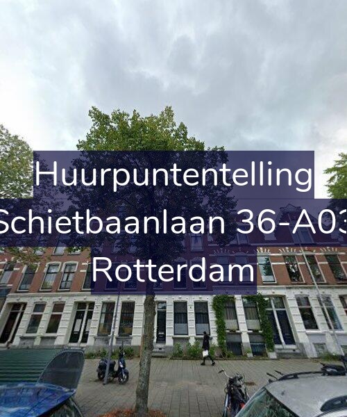 Foto gevel Huurpuntentelling voor Schietbaanlaan 36-A03, Rotterdam