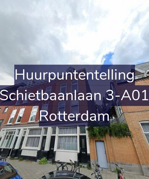 Foto gevel Huurpuntentelling voor Schietbaanlaan 3-A01, Rotterdam