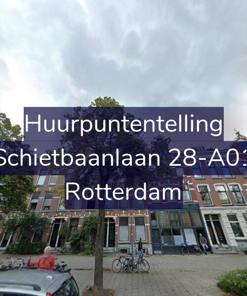 Foto gevel Huurpuntentelling voor Schietbaanlaan 28-A01, Rotterdam