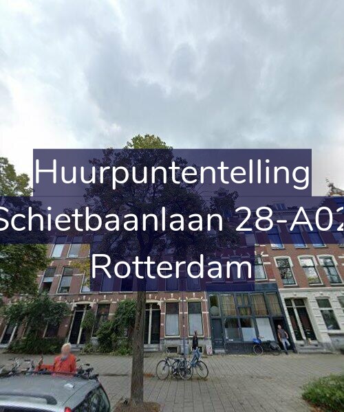 Foto gevel Huurpuntentelling voor Schietbaanlaan 28-A02, Rotterdam