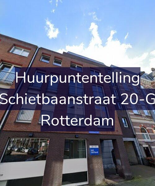 Foto gevel Huurpuntentelling voor Schietbaanstraat 20-G, Rotterdam