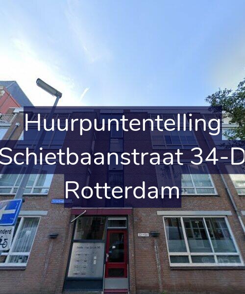 Foto gevel Huurpuntentelling voor Schietbaanstraat 34-D, Rotterdam