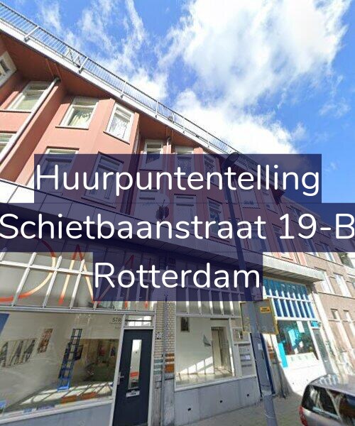 Foto gevel Huurpuntentelling voor Schietbaanstraat 19-B, Rotterdam