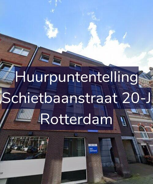 Foto gevel Huurpuntentelling voor Schietbaanstraat 20-J, Rotterdam
