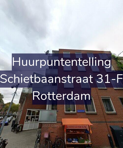 Foto gevel Huurpuntentelling voor Schietbaanstraat 31-F, Rotterdam