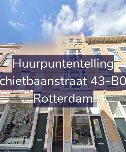 Foto gevel Huurpuntentelling voor Schietbaanstraat 43-B03, Rotterdam