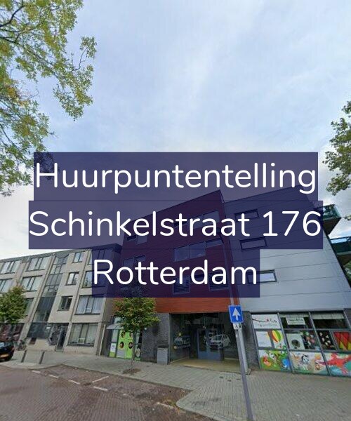 Foto gevel Huurpuntentelling voor Schinkelstraat 176, Rotterdam
