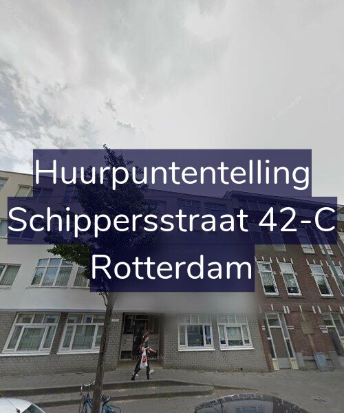 Foto gevel Huurpuntentelling voor Schippersstraat 42-C, Rotterdam