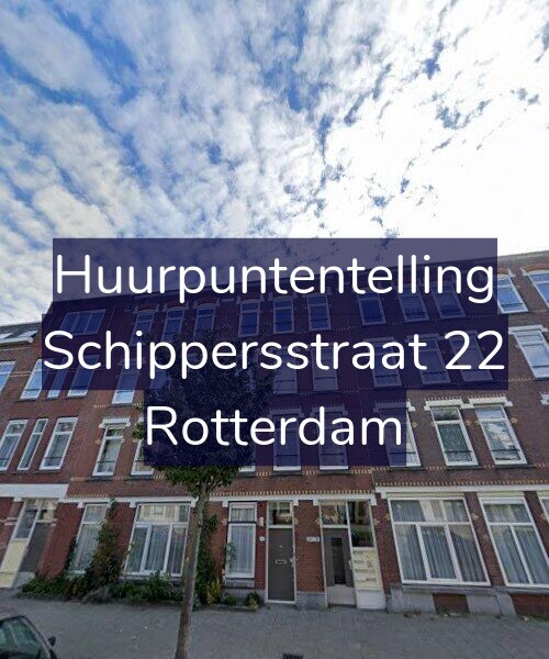Foto gevel Huurpuntentelling voor Schippersstraat 22, Rotterdam