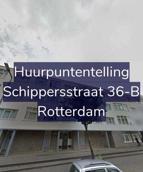 Foto gevel Huurpuntentelling voor Schippersstraat 36-B, Rotterdam