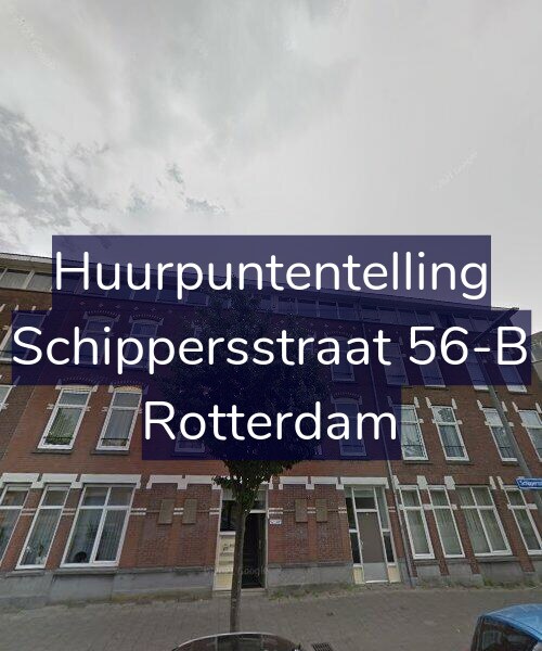Foto gevel Huurpuntentelling voor Schippersstraat 56-B, Rotterdam