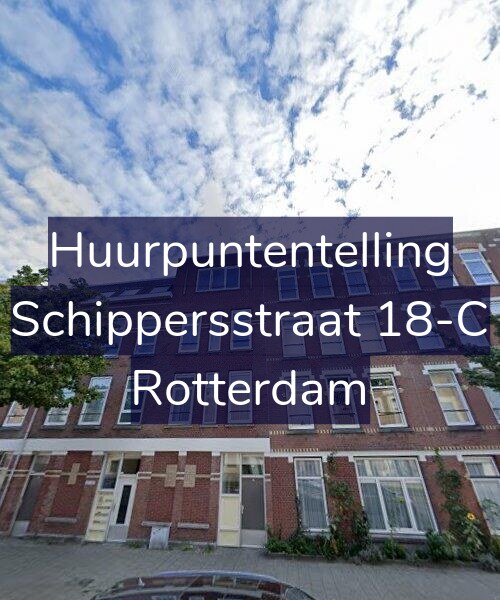 Foto gevel Huurpuntentelling voor Schippersstraat 18-C, Rotterdam