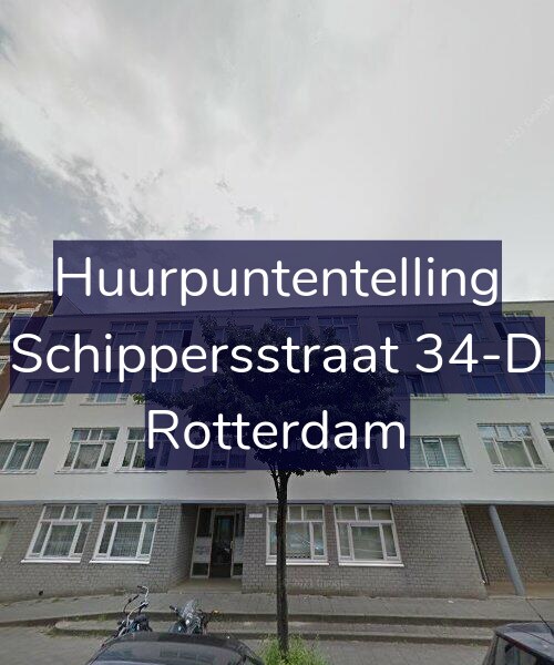Foto gevel Huurpuntentelling voor Schippersstraat 34-D, Rotterdam