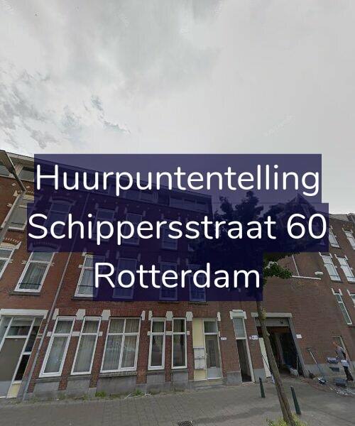 Foto gevel Huurpuntentelling voor Schippersstraat 60, Rotterdam