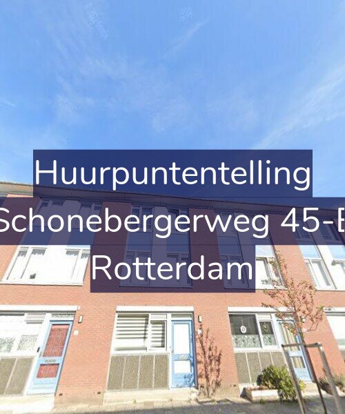 Foto gevel Huurpuntentelling voor Schonebergerweg 45-E, Rotterdam
