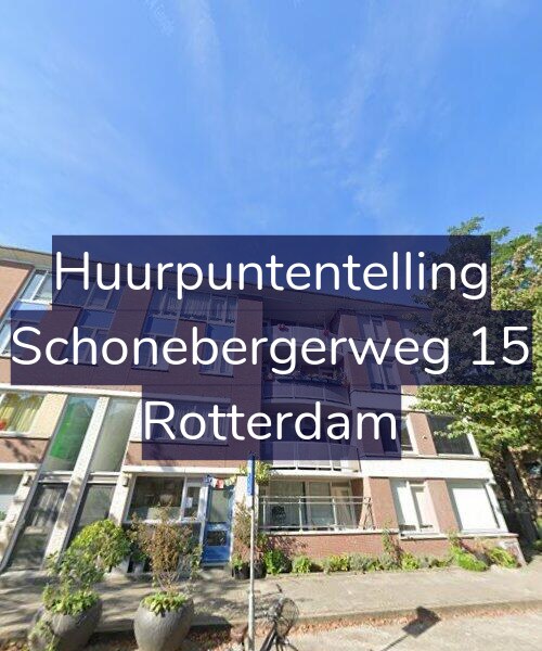 Foto gevel Huurpuntentelling voor Schonebergerweg 15, Rotterdam