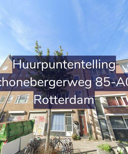Foto gevel Huurpuntentelling voor Schonebergerweg 85-A01, Rotterdam