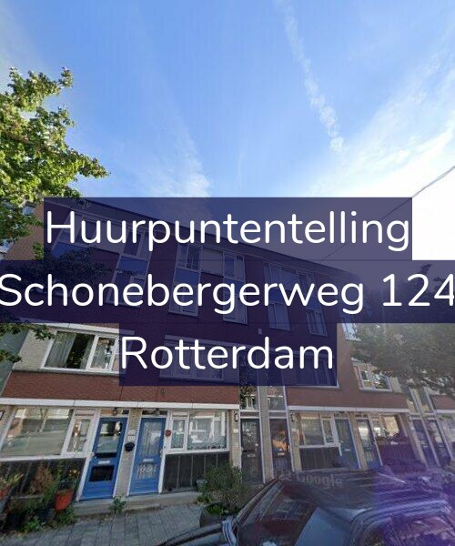 Foto gevel Huurpuntentelling voor Schonebergerweg 124, Rotterdam