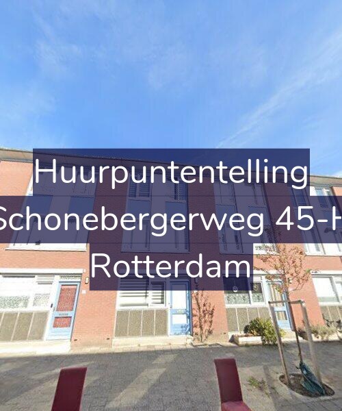 Foto gevel Huurpuntentelling voor Schonebergerweg 45-H, Rotterdam