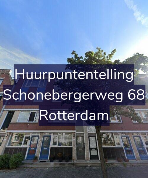 Foto gevel Huurpuntentelling voor Schonebergerweg 68, Rotterdam