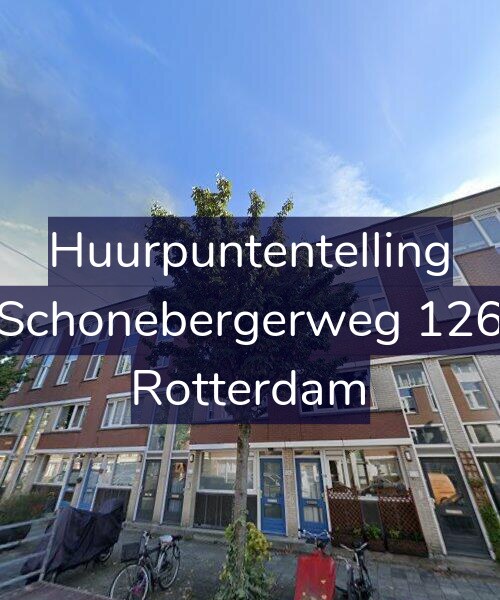 Foto gevel Huurpuntentelling voor Schonebergerweg 126, Rotterdam