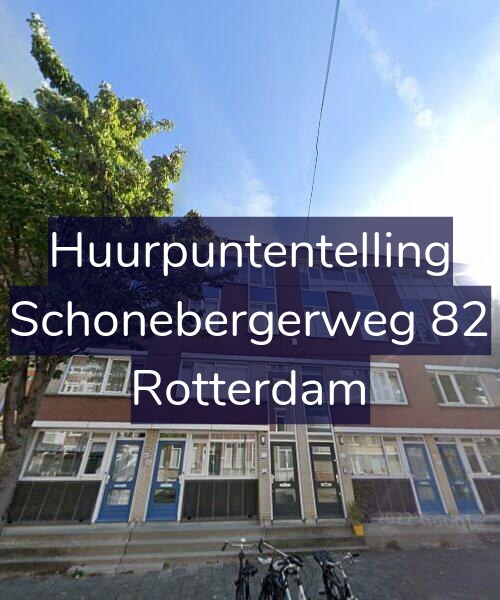 Foto gevel Huurpuntentelling voor Schonebergerweg 82, Rotterdam
