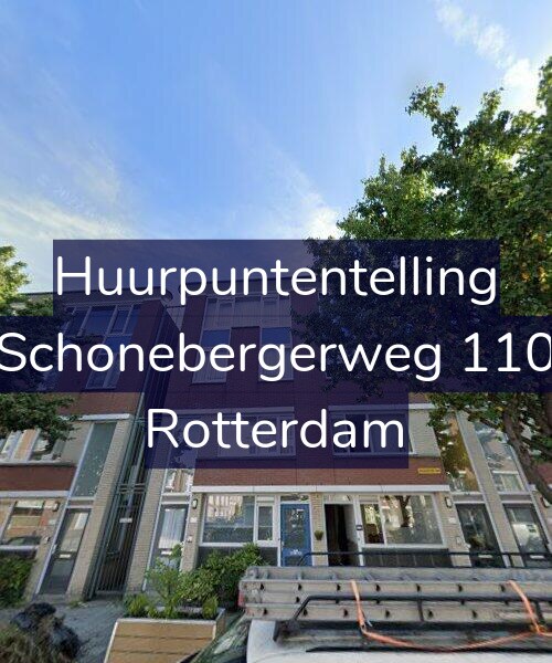 Foto gevel Huurpuntentelling voor Schonebergerweg 110, Rotterdam