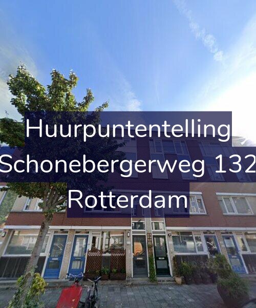 Foto gevel Huurpuntentelling voor Schonebergerweg 132, Rotterdam
