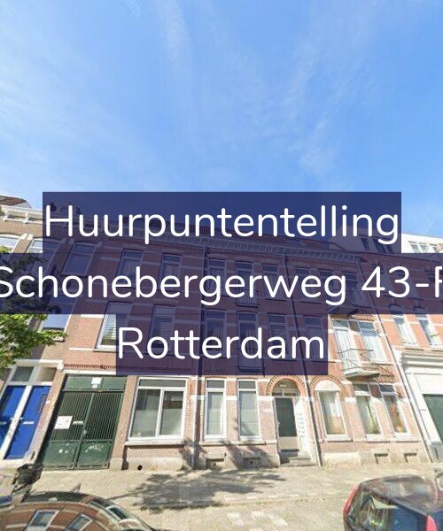 Foto gevel Huurpuntentelling voor Schonebergerweg 43-F, Rotterdam
