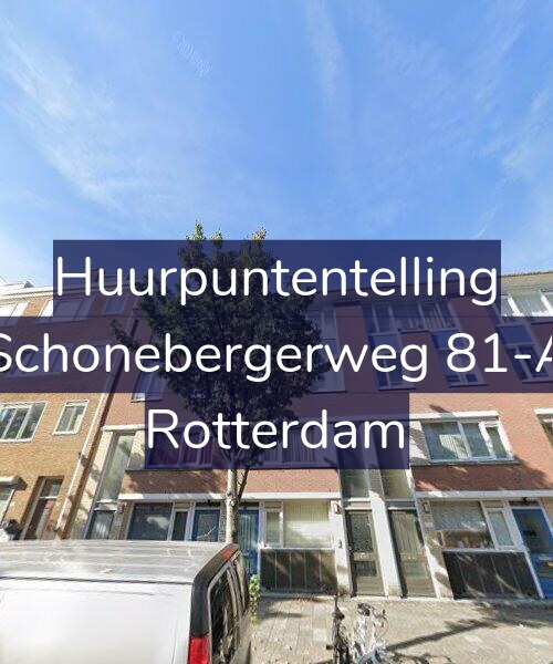 Foto gevel Huurpuntentelling voor Schonebergerweg 81-A, Rotterdam