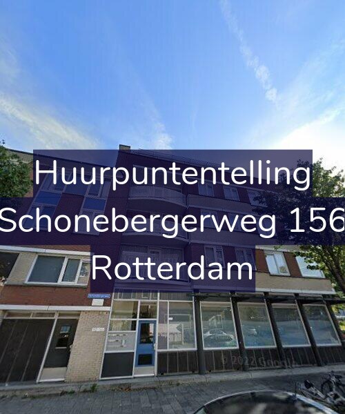 Foto gevel Huurpuntentelling voor Schonebergerweg 156, Rotterdam