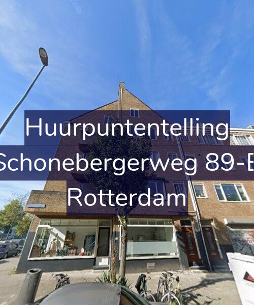 Foto gevel Huurpuntentelling voor Schonebergerweg 89-B, Rotterdam