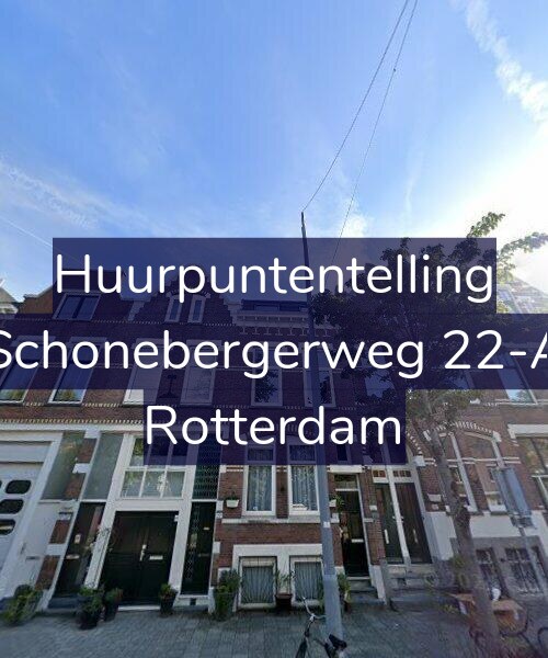 Foto gevel Huurpuntentelling voor Schonebergerweg 22-A, Rotterdam