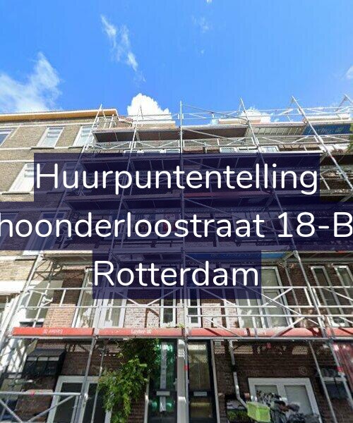 Foto gevel Huurpuntentelling voor Schoonderloostraat 18-B01, Rotterdam