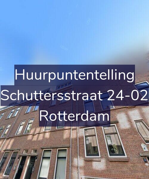 Foto gevel Huurpuntentelling voor Schuttersstraat 24-02, Rotterdam