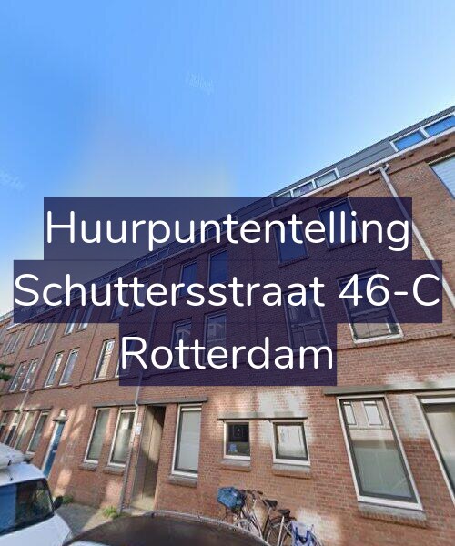 Foto gevel Huurpuntentelling voor Schuttersstraat 46-C, Rotterdam