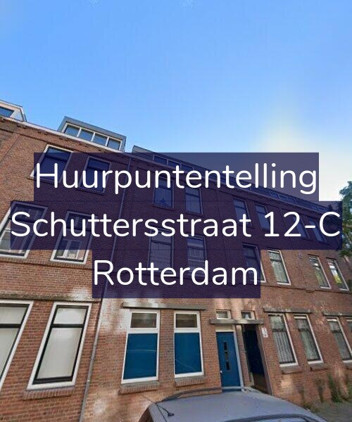 Foto gevel Huurpuntentelling voor Schuttersstraat 12-C, Rotterdam