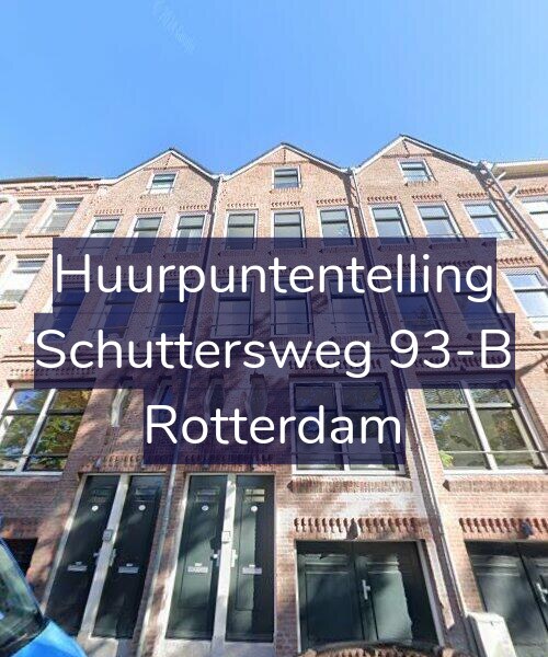 Foto gevel Huurpuntentelling voor Schuttersweg 93-B, Rotterdam