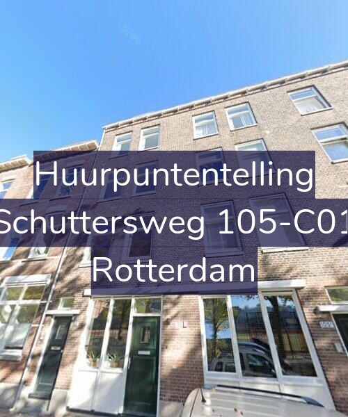 Foto gevel Huurpuntentelling voor Schuttersweg 105-C01, Rotterdam